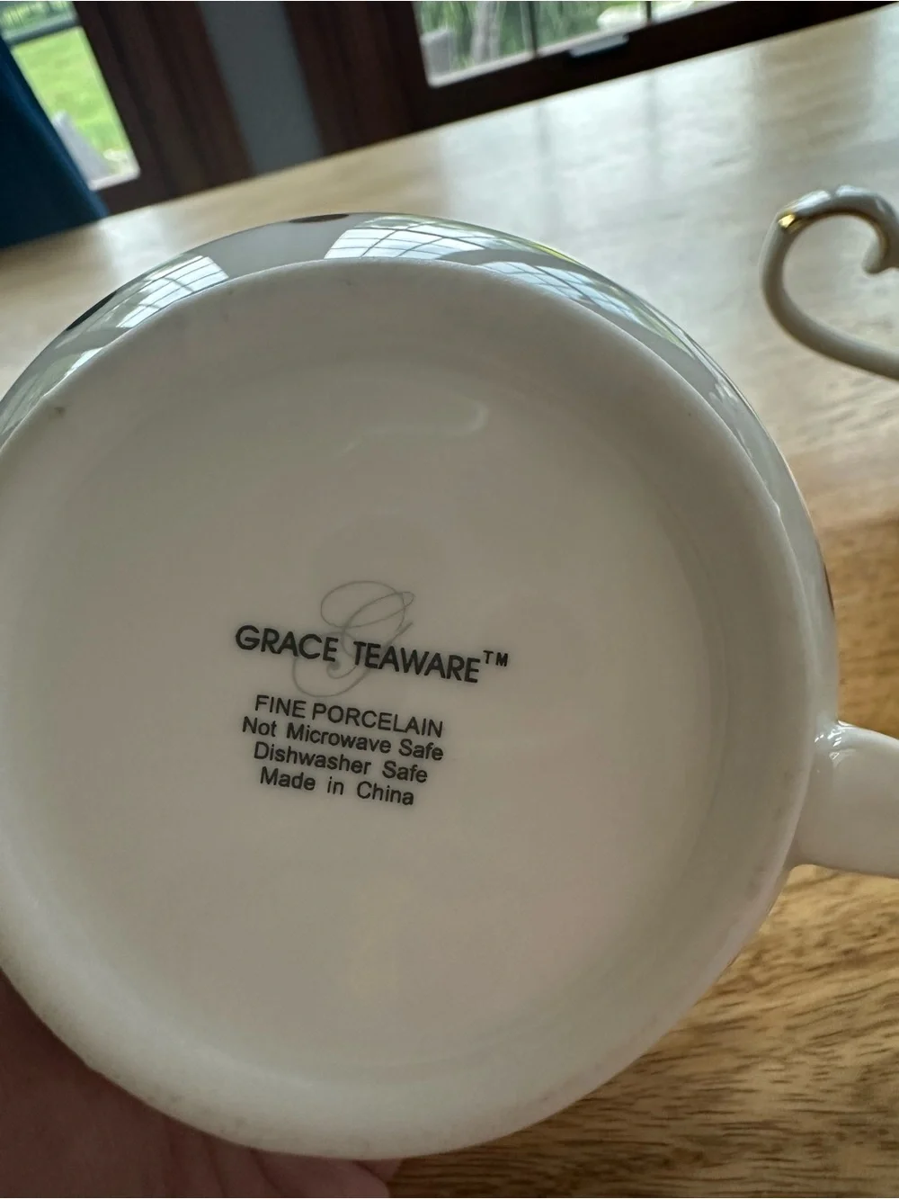 Grace Teaware cream and sugar